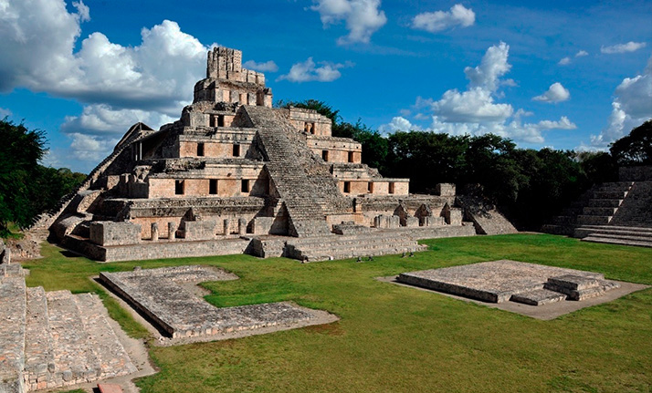 Edzná, Zona arqueológica. Campeche 